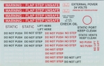 Decals No Step, etc.