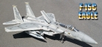 Yellow Aircraft F15C Eagle