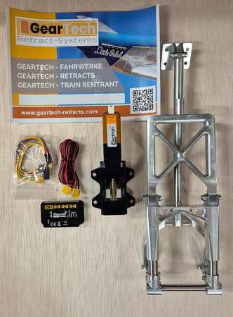 Preview: Douglas DC3  Ziroli Fahrwerk - Geartech Ersatz für ROBART Preview: Douglas DC3  Ziroli Fahrwerk - Geartech Ersatz für ROBART