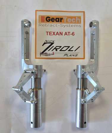 Preview: TEXAN AT-6  Ziroli Fahrwerk - Geartech Ersatz für ROBART Preview: TEXAN AT-6  Ziroli Fahrwerk - Geartech Ersatz für ROBART