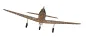 Preview: Bell P39 Aircobra 2320 mm Lasercut Baukasten
