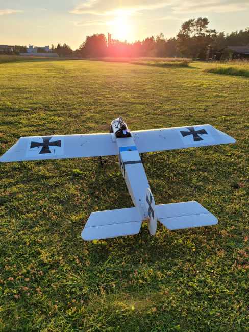 Fokker Fok. E III Scale-Bausatz im Maßstab 1/4