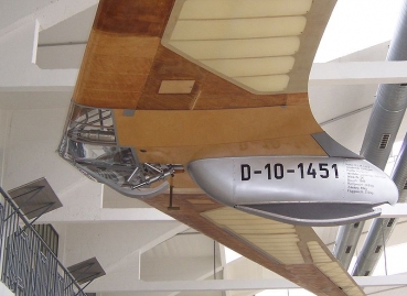 1/6 Horten H IV 3333 mm Nurflügel mit Bauplan - Holz-Bausatz cnc lasercut