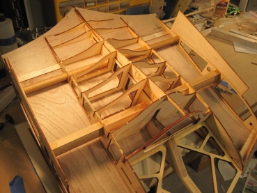 1/6 Horten H IV 3333 mm Nurflügel mit Bauplan - Holz-Bausatz cnc lasercut