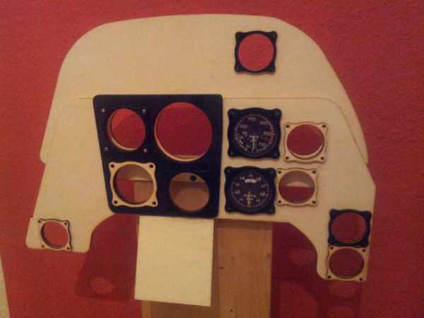 Focke Wulf FW 190 A8 PC-Sim Cockpitpanel 1/1