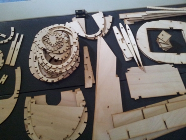 P38 Lightning 2900 mm Zusatzholz