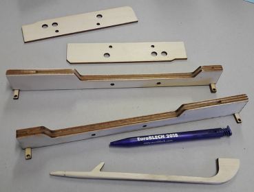 Radarantenne, Aussenlastträger, Pitotrohr KIT