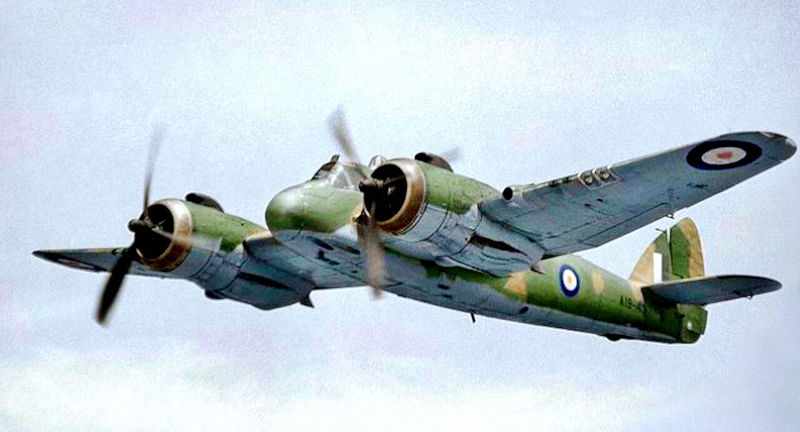 Bristol Type 156 Beaufighter  2960 mm - Holz-Bausatz, cnc lasercut