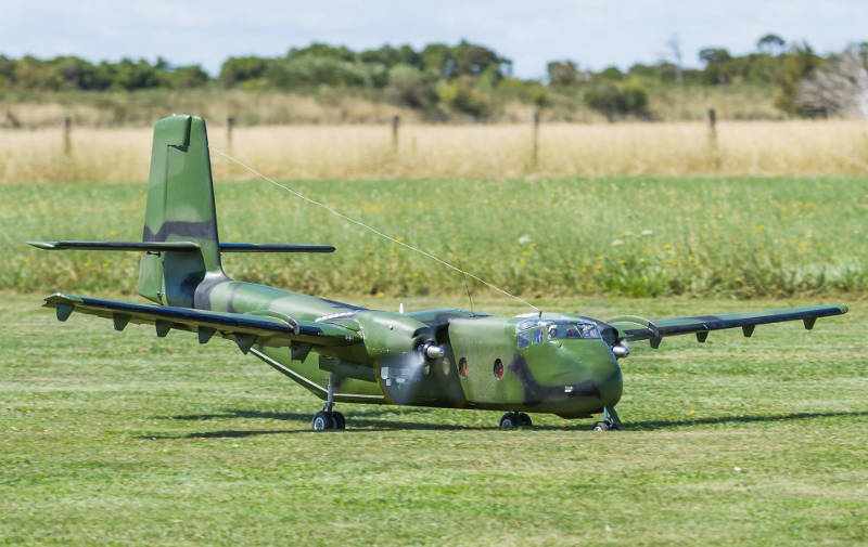 D.H.DHC-4/C-7 CARIBOU Jerry Bates 3225 mm - Holz-Bausatz, cnc lasercut