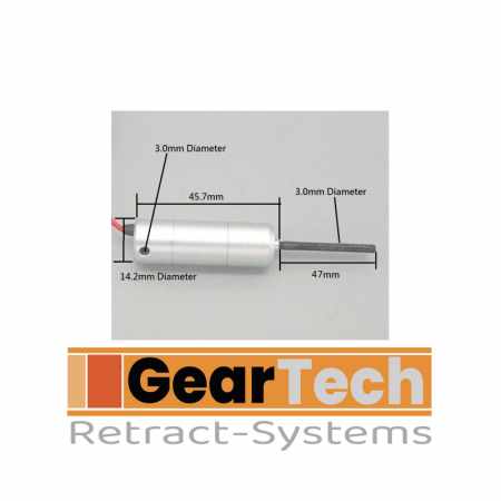 Aktuator von Geartech-Retracts 47 mm Verfahrweg