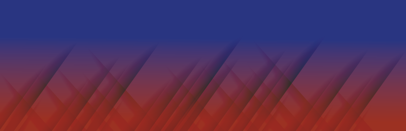 Bedruckte Bespannfolie / Bügelfolie in blau/rot