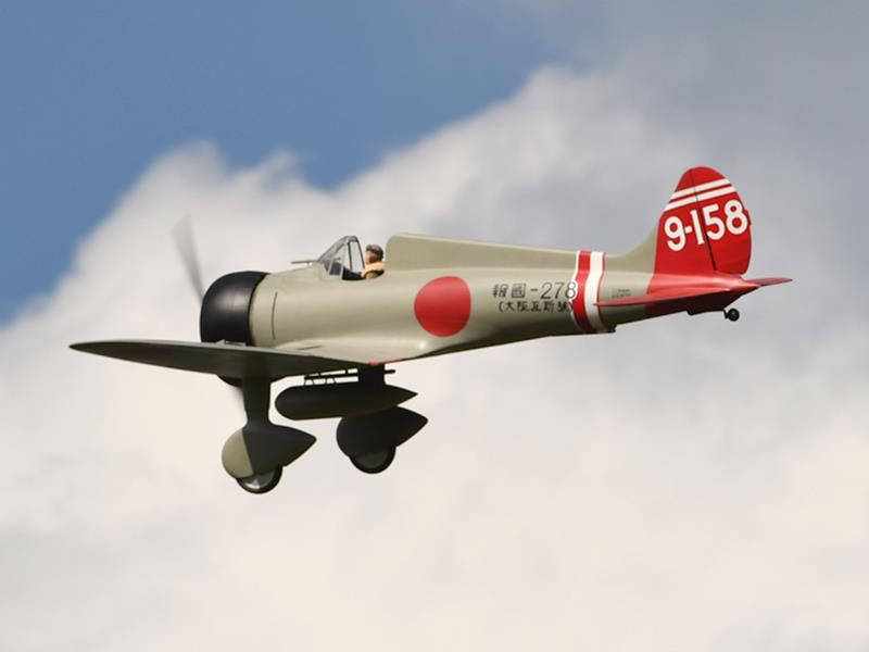 Mitsubishi A5M4 Claude 1/4 Jerry Bates 2743 mm - Holz-Bausatz, cnc lasercut