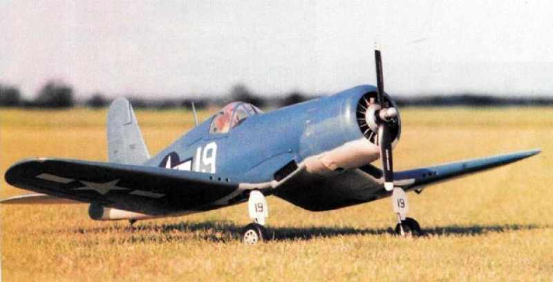 F4U corsair  54 cm Park Flyer Elektro-Scale
