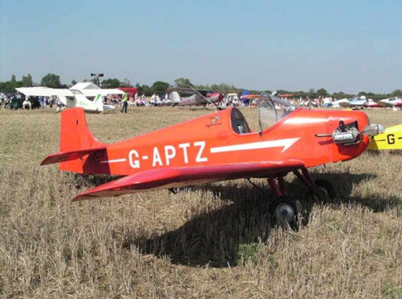 Druine D.31 Turbulent 1/4.8 Jerry Bates 1473 mm - lasercut shortkit