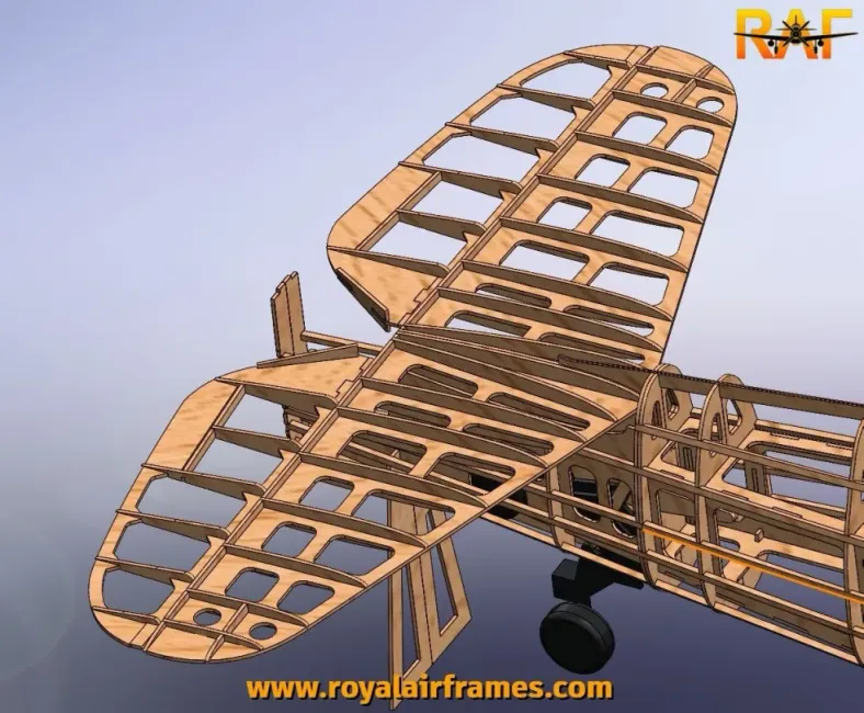Preview: 1/5 Curtiss P40-N Warhawk 2264mm Lasercut Baukasten