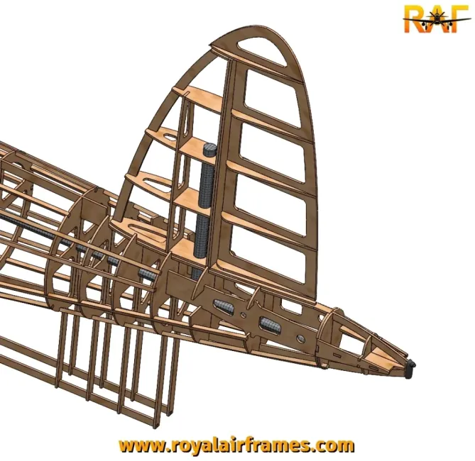 DH.98 Mosquito 2791mm Lasercut Baukasten
