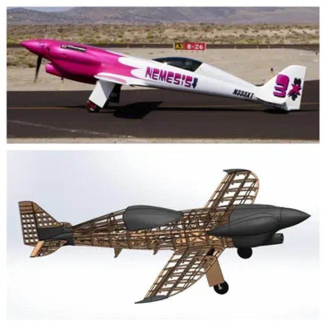 Sharp Nemesis NXT Lasercut Baukasten