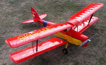 DH 82 A Tiger Moth 1790 mm - Holz-Bausatz cnc lasercut