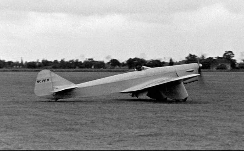 Miles M.5 Sparrowhawk  Jerry Bates 2133 mm 1/4 - Holz-Bausatz, cnc lasercut