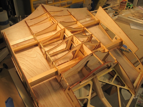1/6 Horten H IV 3333 mm Nurflügel mit Bauplan - Holz-Bausatz cnc lasercut