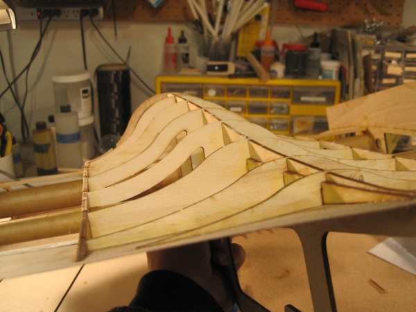 1/6 Horten H IV 3333 mm Nurflügel mit Bauplan - Holz-Bausatz cnc lasercut
