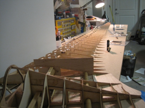 1/6 Horten H IV 3333 mm Nurflügel mit Bauplan - Holz-Bausatz cnc lasercut