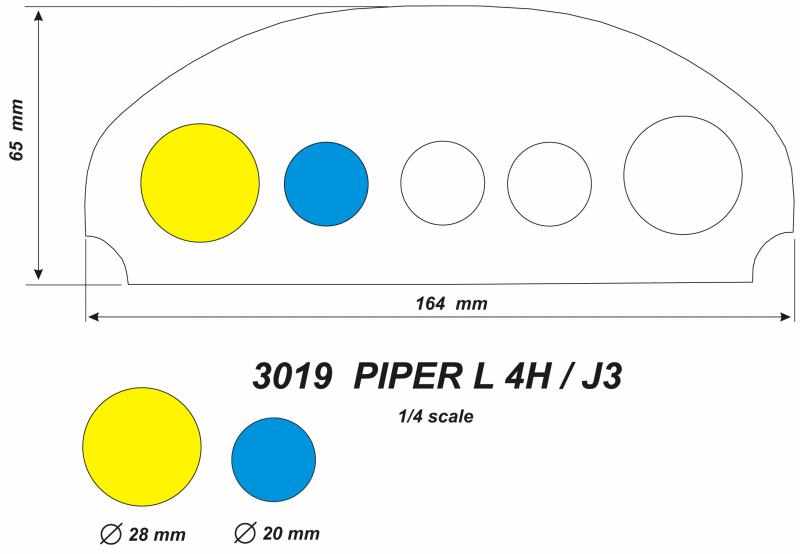 3019-4 Piper L 4 H / J 3