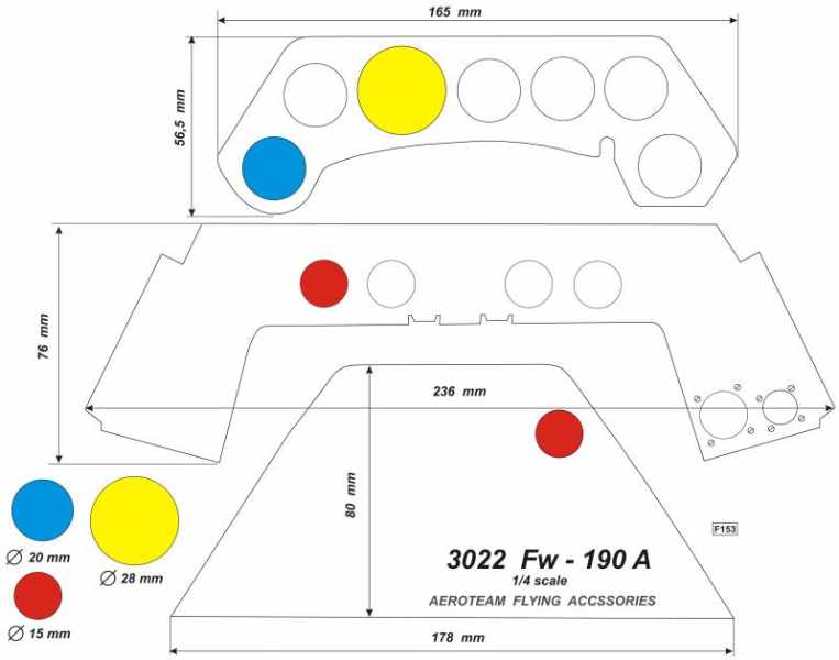 3022-4 Focke Wulf Fw - 190 A