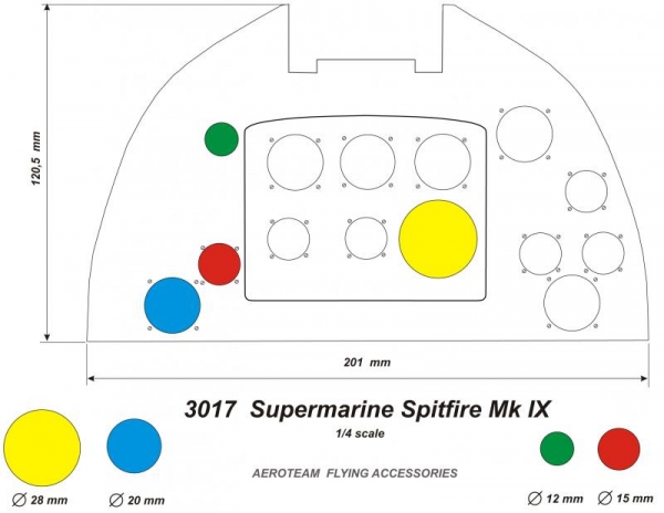 3017-4 Supermarine Spitfire Mk IX