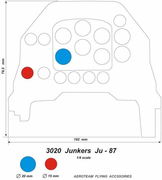3020-4 Junkers Ju - 87 B Stuka
