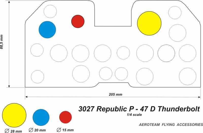 3027-4 Republic P-47 D Thunderbolt
