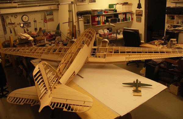 Douglas DC3 3600 mm 1/8 Sturla Snorrason