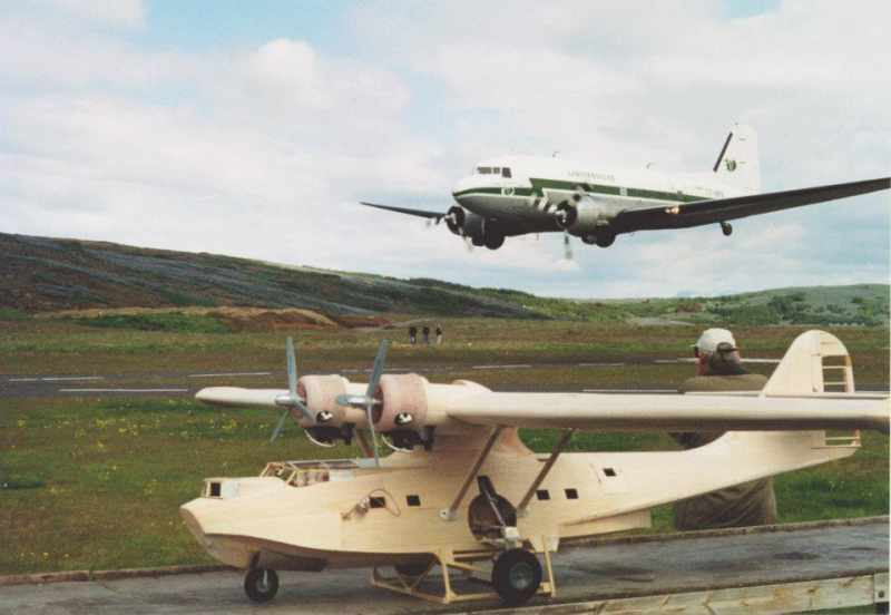PBY Catalina 3965 mm 1/8 Sturla Snorrason - Komplettbaukasten