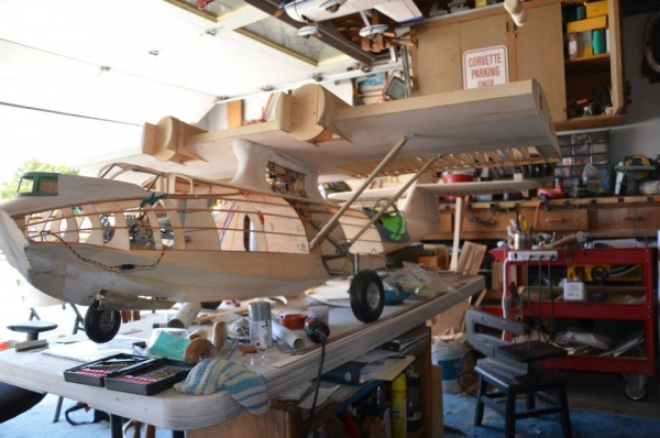 PBY Catalina 3965 mm 1/8 Sturla Snorrason - Komplettbaukasten