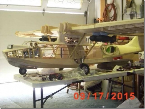 PBY Catalina 3965 mm 1/8 Sturla Snorrason - Komplettbaukasten