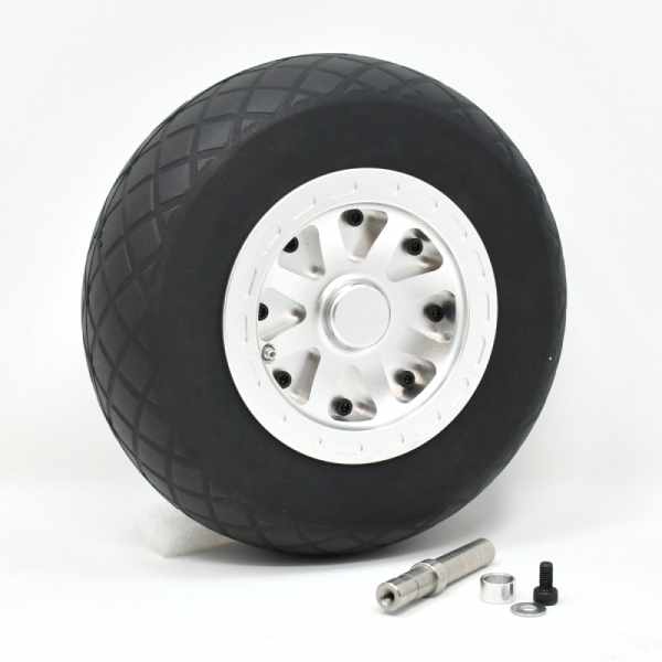 152 mm Scalerad mit Alufelge (Paar) von GearTech