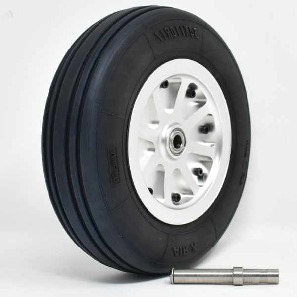 155 mm Scalerad für JETS mit Alufelge (Paar) von GearTech