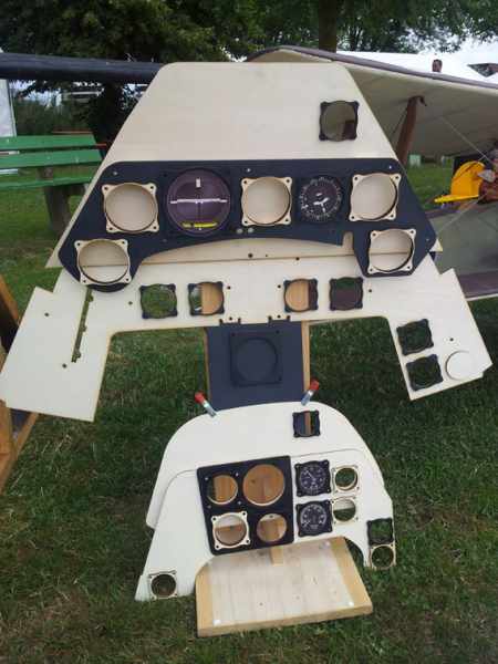 Me 109 Cockpitpanel 1/1 PC Simulation