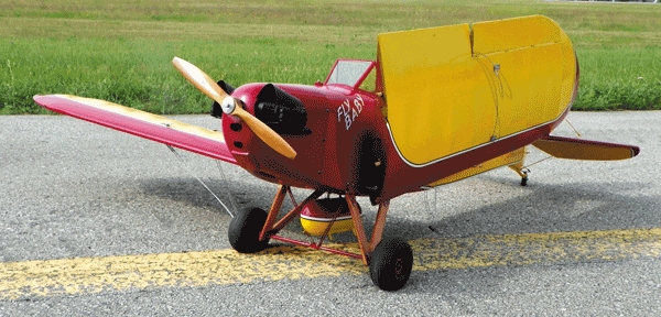 Fly Baby Low Wing 1/3 Balsa USA 2844 mm