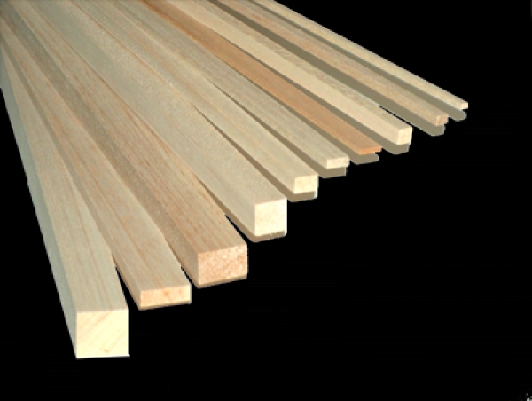 Balsaleiste 2x4 mm 5er Pack