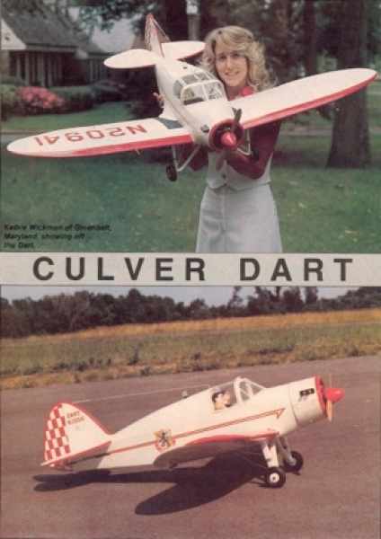 Culver Dart 1490 mm Holzbaukasten