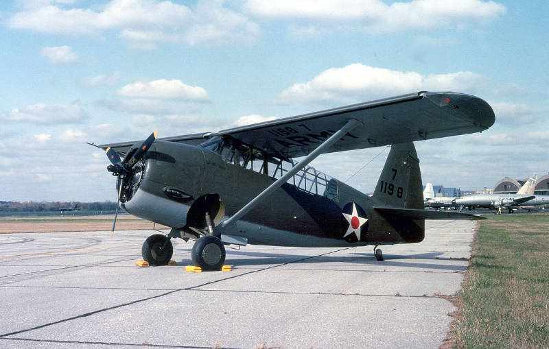 Curtiss O-52 OWL 1/4 Jerry Bates 3098 mm - Holz-Bausatz, cnc lasercut