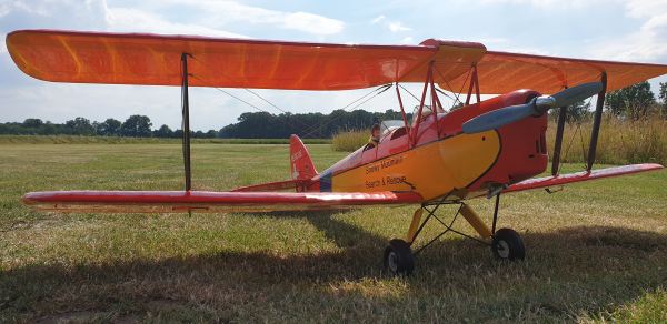 DH 82 A Tiger Moth 1790 mm - Holz-Bausatz cnc lasercut