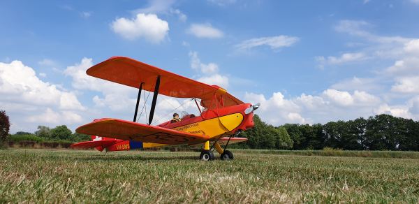 DH 82 A Tiger Moth 1790 mm - Holz-Bausatz cnc lasercut