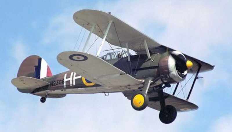 Gloster Gladiator 1/5  Jerry Bates 1965 mm - Bauplan