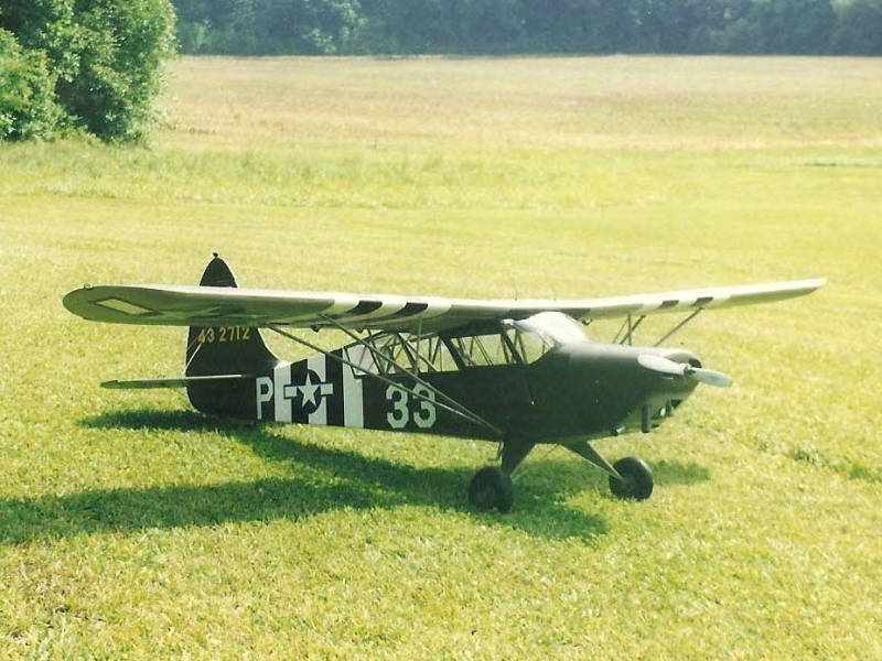 Interstate L-6 1/4 Jerry Bates 2717 mm - Holz-Bausatz, cnc lasercut