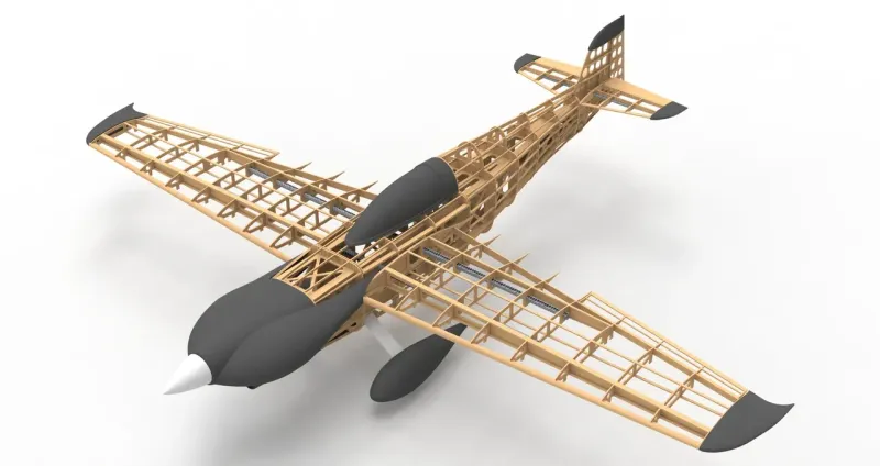 1/3 Sharp Nemesis DR-90 Lasercut-KIT