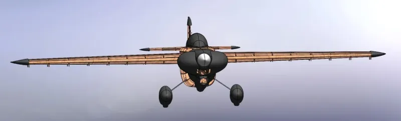 1/3 Sharp Nemesis DR-90 Lasercut-KIT