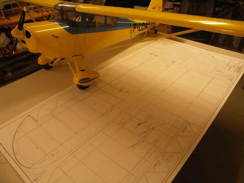 Aeronca Chief 11AC 1/4 Sturla Snorrason BAUPLAN