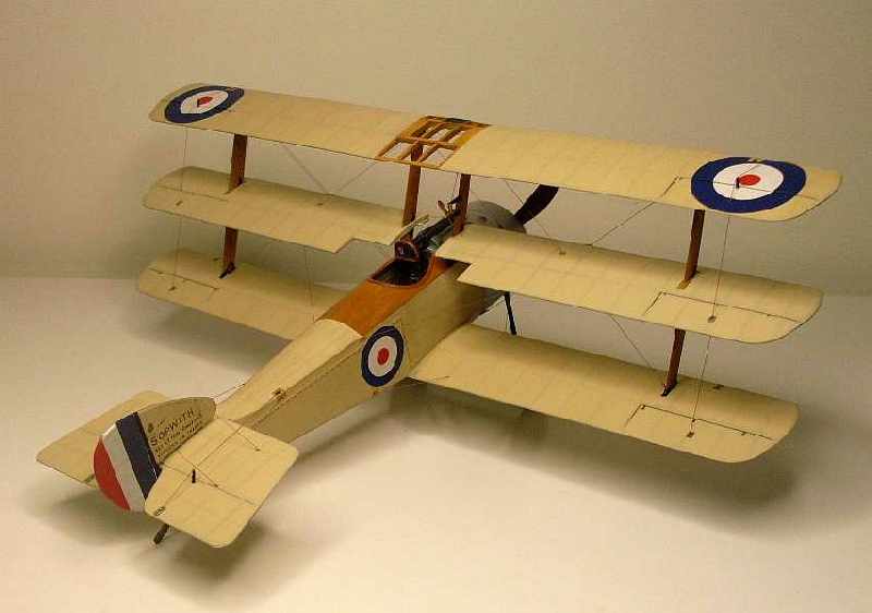 Sopwith Triplane Park Flyer Elektro-Scale 47 cm